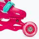 Дитячі роликові ковзани HUMBAKA Starjet LED 3в1 рожеві 14