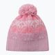 Дитяча зимова шапка Reima Pohjoinen сіро-рожевого кольору 6