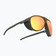 Мультилазерні окуляри Rudy Project Stardash оранжево-оливкові матові сонцезахисні окуляри 4