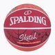 Баскетбольний м'яч Spalding Sketch Dribble 84381Z Розмір 7 4