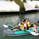 Надувна байдарка 3-х місна 12’6″ Aqua Marina Recreational Kayak зелена Laxo-380 7