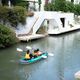 Надувна байдарка 3-х місна 12’6″ Aqua Marina Recreational Kayak зелена Laxo-380 8