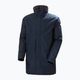 Чоловіча утеплена довга куртка від дощу Helly Hansen Dubliner темно-синього кольору 7