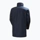 Чоловіча утеплена довга куртка від дощу Helly Hansen Dubliner темно-синього кольору 8