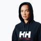 Жіноче худі Helly Hansen HH Logo Hoodie 2.0 темно-синій 3