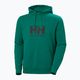 Чоловіче худі Helly Hansen HH Logo Hoodie 2.0 смарагдове 5