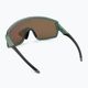 Дзеркальні сонцезахисні окуляри Smith Wildcat матовий альпійський зелений/хромапоп рожеве золото 3