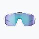 Велосипедні окуляри Bliz Vision S3 матовий білий / димчастий синій 3