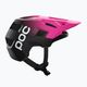 Велосипедний шолом POC Kortal Race MIPS флуоресцентний рожевий / урановий чорний матовий 10