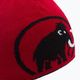Шапка зимова Mammut Logo чорно-червона 1191-04891-0001-1 6