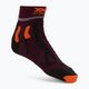 Шкарпетки для трейлу чоловічі X-Socks Trail Run Energy бордово-помаранчеві RS13S19U-O003