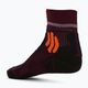 Шкарпетки для трейлу чоловічі X-Socks Trail Run Energy бордово-помаранчеві RS13S19U-O003 2