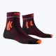 Шкарпетки для трейлу чоловічі X-Socks Trail Run Energy бордово-помаранчеві RS13S19U-O003 6