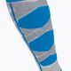 Шкарпетки лижні  жіночі X-Socks Ski Control 4.0 сіро-сині XSSSKCW19W 3