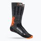 Трекінгові шкарпетки X-Socks Trek X Merino сірий дует меланж/х-помаранчевий/чорний