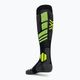 Шкарпетки для сноубордингу X-Socks Snowboard 4.0 чорні/сірі/фіолетово-жовті 2