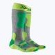 Шкарпетки лижні  дитячі  X-Socks Ski 4.0 сіро-зелені XSSS00W19J 4