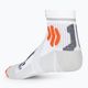 Чоловічі шкарпетки для бігу X-Socks Marathon Energy 4.0 арктичні білі/помаранчеві 4