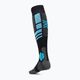 Шкарпетки для сноубордингу X-Socks Snowboard 4.0 чорні/сірі/блакитні 2