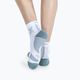 Чоловічі шкарпетки X-Socks Run Discover Ankle бігові шкарпетки арктичні білі/перламутрово-сірі 4