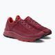 Взуття туристичне жіноче Dolomite Carezza burgundy red/red 4