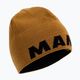 Шапка зимова Mammut Logo коричнево-чорна 1191-04891-7507-1