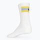 Чоловічі шкарпетки для тенісу на бігу білі/гірчичні 2