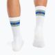 Чоловічі тенісні шкарпетки для бігу білі/зелені 3