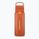 Пляшка туристична Lifestraw Go 2.0 Steel z filtrem 700 ml kyoto orange