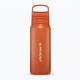 Пляшка туристична Lifestraw Go 2.0 Steel z filtrem 1 l kyoto orange