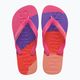 Шльопанці Havaianas Top Logomania Colors II рожеві з флюсом 10