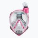 Повнолицева маска для снорклінгу дитячаCressi Baron Full Face clear/pink 2