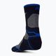 Шкарпетки для трекінгу Mico Medium Weight Trek Crew Extra Dry сині CA03058 2