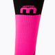 Шкарпетки лижні Mico Light Weight Extra Dry Ski Touring чорно-рожеві CA00280 3