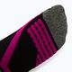 Шкарпетки лижні Mico Medium Weight X-Performance X-C Ski чорно-рожеві CA00146 4