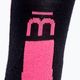 Шкарпетки лижні  жіночі Mico Heavy Weight Primaloft Ski чорно-рожеві CA00119 3