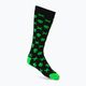 Шкарпетки лижні  дитячі Mico Medium Weight Warm Control Ski чорно-зелені CA02699