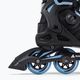 Роликові ковзани жіночі Rollerblade Macroblade 84 BOA чорно-блакитні 07370700092 7