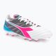 Чоловічі футбольні бутси Diadora Brasil Elite Veloce GR ITA LPX білий/рожевий флуоресцентний/синій флуоресцентний