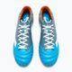 Чоловічі футбольні бутси Diadora Brasil Elite Veloce GR LPU сині флуоресцентні / білі / помаранчеві 11