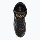 EA7 Emporio Armani Basket Mid потрійні чорні/золоті туфлі 5