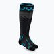 Шкарпетки гірськолижні чоловічі UYN Ski One Merino anthracite/turquoise
