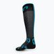Шкарпетки гірськолижні чоловічі UYN Ski One Merino anthracite/turquoise 4