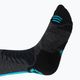 Шкарпетки гірськолижні чоловічі UYN Ski One Merino anthracite/turquoise 6