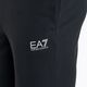Чоловічі штани EA7 Emporio Armani Train Core ID Coft Slim нічні сині/сріблясті штани з логотипом 3