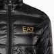 Чоловіча куртка з логотипом EA7 Emporio Armani Train Core ID Down Light чорного/золотого кольору 3