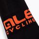 Велошкарпетки Alé Calza Q-Skin 16 cm Scanner black/fluo orange 3