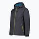 Куртка зимова чоловіча CMP Fix Hood темно-сіра 32Z1847/U423 9
