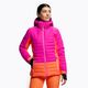 Куртка лижна жіноча CMP рожево-помаранчева 31W0226/H924