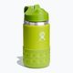 Термопляшка Hydro Flask Wide Mouth Straw Lid And Boot 355 ml зелена W12BSWBB318 2